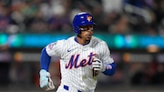 New York Mets' Francisco Lindor during the third inning of a baseball game against the Detroit Tigers Monday, April 1, 2024, in New York. (AP Photo/Frank Franklin II)