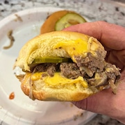 A cheeseburger from White Manna in Hackensack. (Jeremy Schneider | NJ Advance Media for NJ.com)