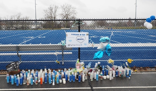 Memorial for  9-year-old Christian Rivera