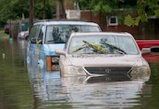 Early morning heavy rain caused flooding in Westville, Thursday, June 20, 2019. (Tim Hawk | NJ Advance Media for NJ.com)